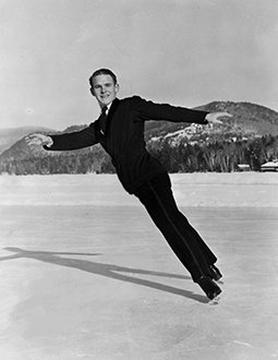 Dick Button at the 1948 Olympic Winter Games