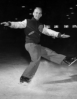 David Jenkins at the 1957 World Championships