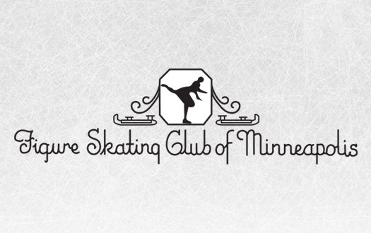 Original logo for the figure skating club of Minneapolis