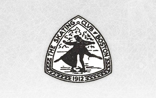 Original logo for the Skating Club of Boston