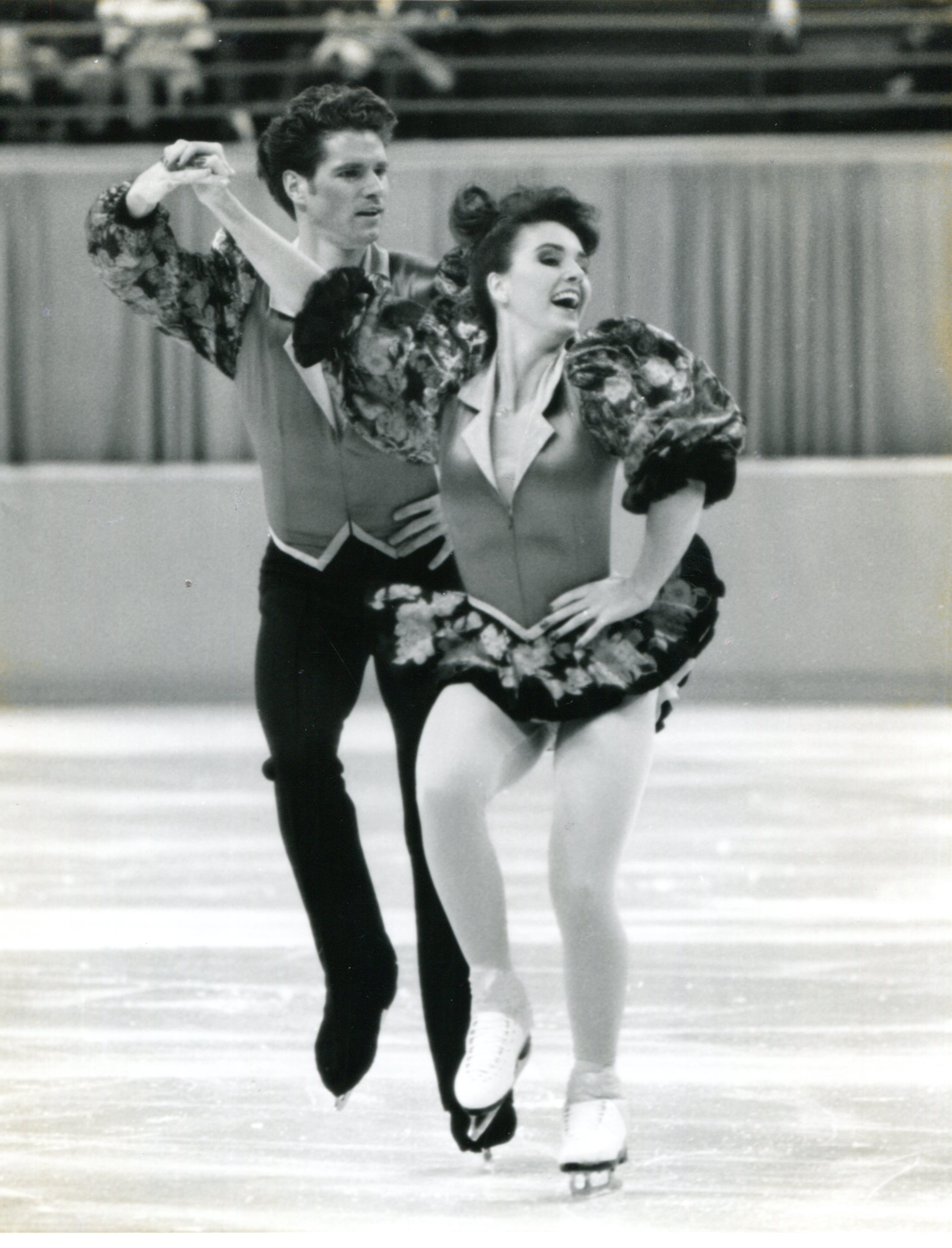 April Sargent Thomas and Russ Witherby in 1992