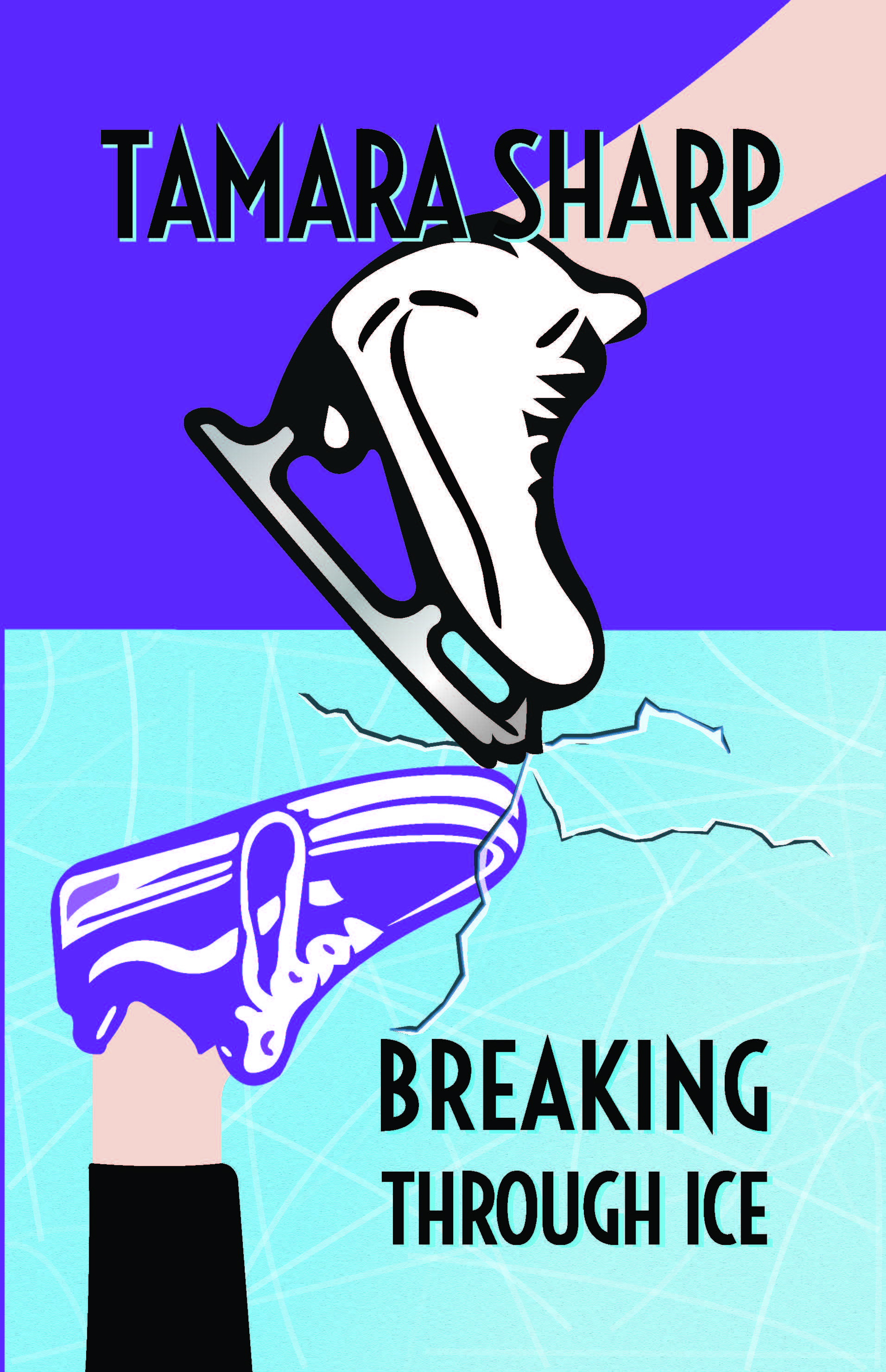 breaking through ice cover