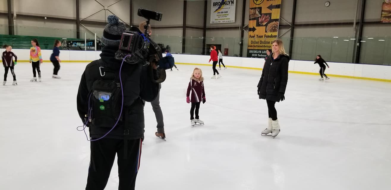 Brooklyn Blades on Ice gets interviewed