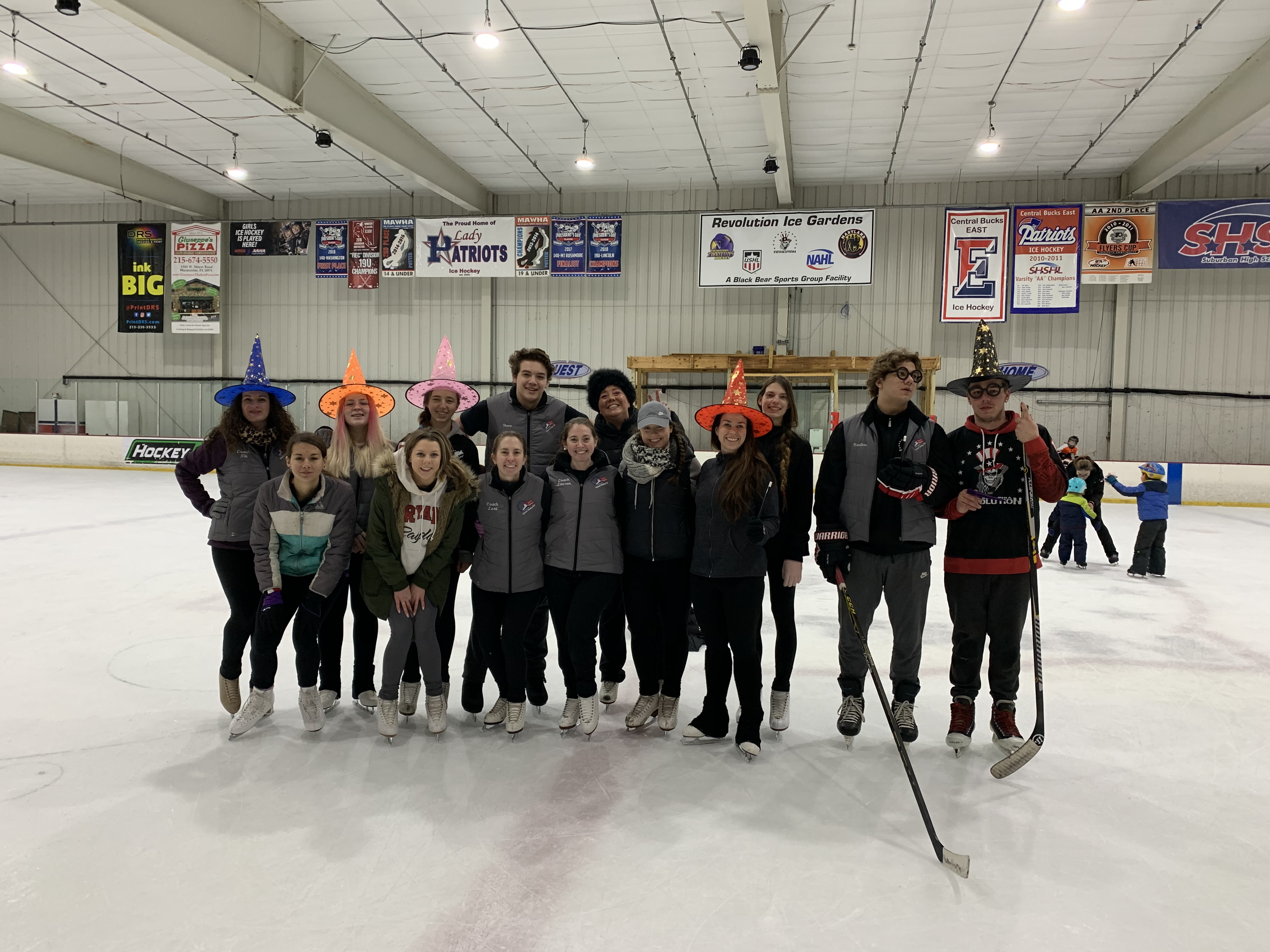 colonial sc of pa national skating month group shot.