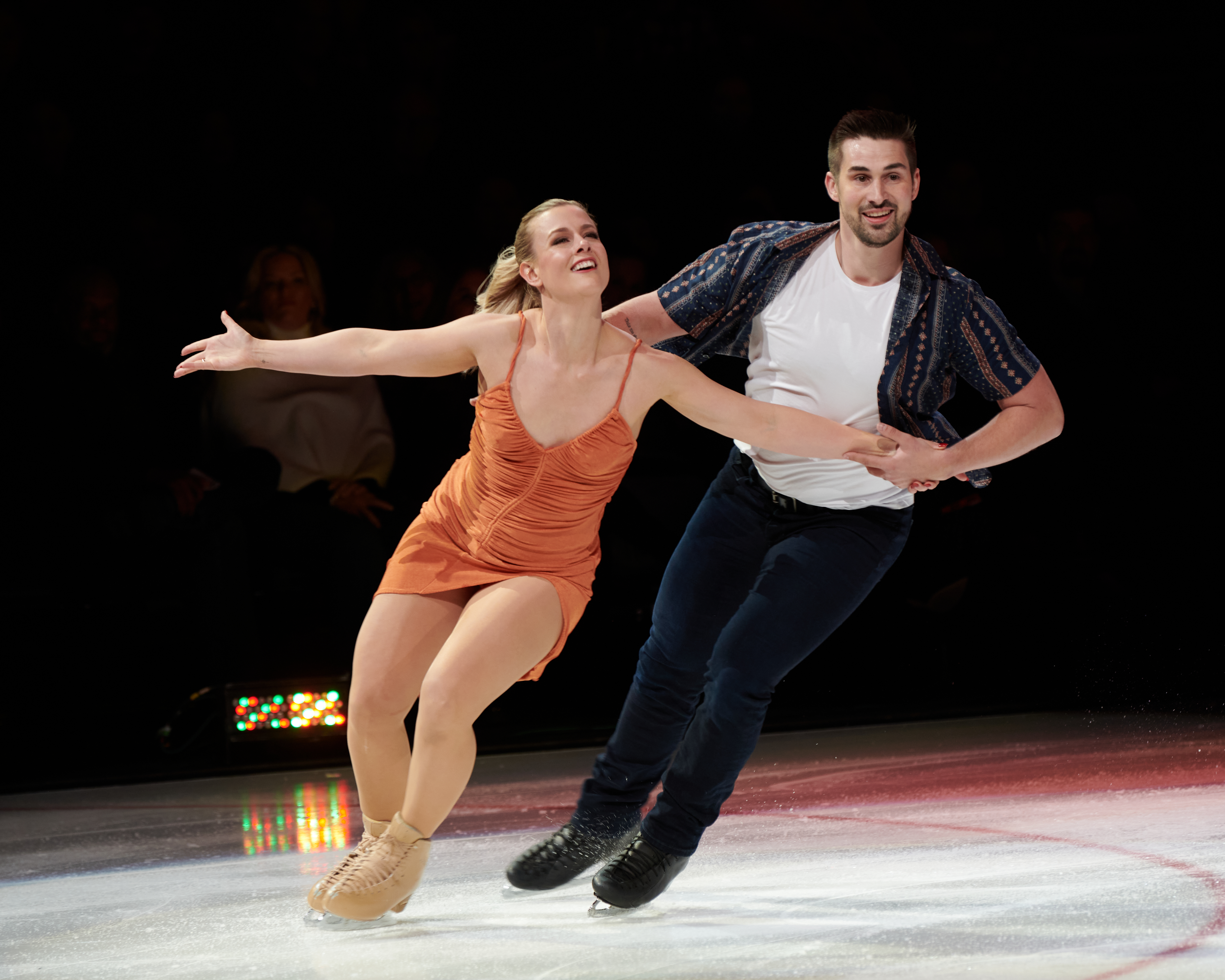 Madison Hubbell and Zachary Donohue skate to “Brighter Than the Sun.”