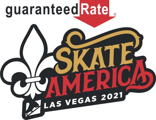 Logo for 2021 Guaranteed Rate Skate America