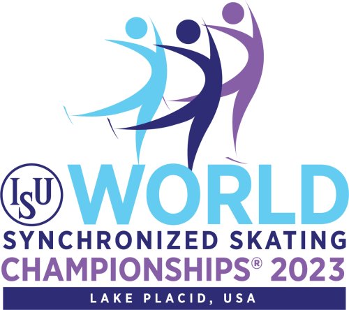 ISU World Synchronized Skating Championships 2023 - Lake Placid, USA event logo