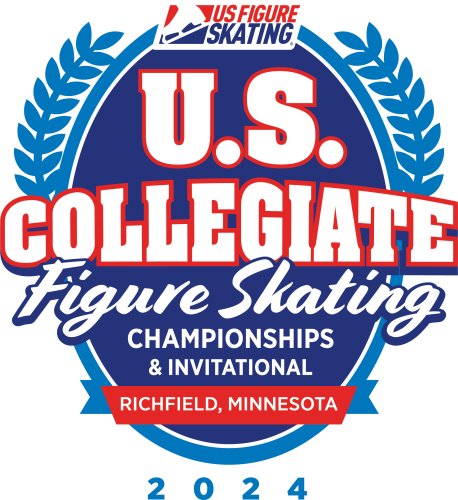 2024 U.S. Collegiate Figure Skating Championships and Invitational logo