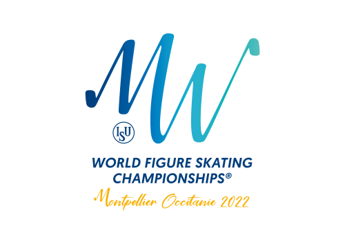 Logo for the 2022 World Figure Skating Championships