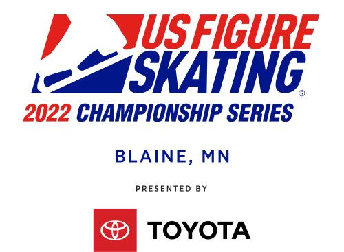 Logo for the U.S. Figure Skating Championships Series in Blaine Minnesota